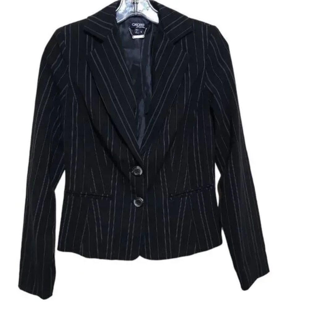 90s XOXO pinstripe blazer S